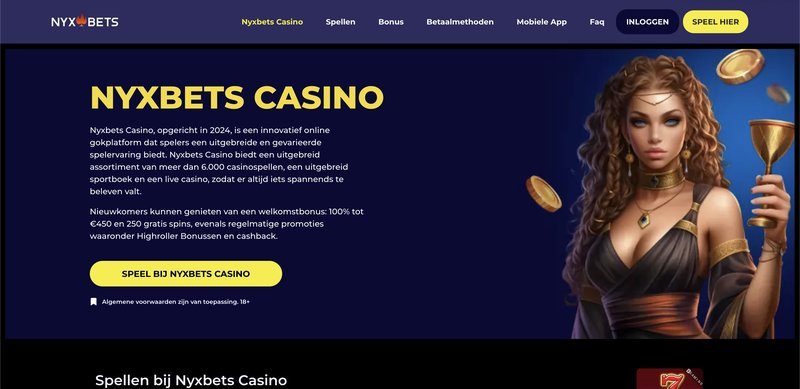 Nyx bets casino in Netherlands